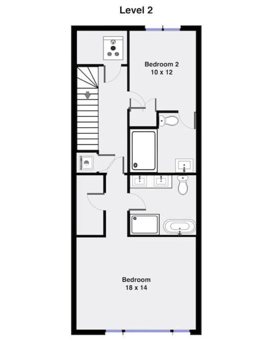 Stunning Duplex Condo #1 - Downtown River North Chicago Exterior foto